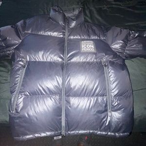 armani exchange puffer coat